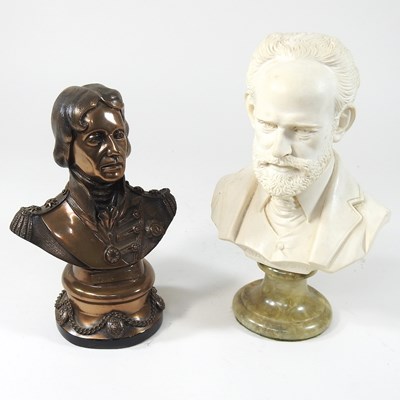 Lot 86 - A bust of Nelson