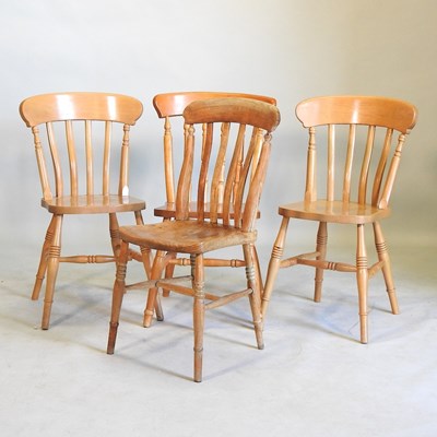 Lot 453 - Four kitchen chairs