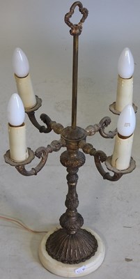 Lot 736 - Two table lamps