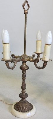 Lot 736 - Two table lamps