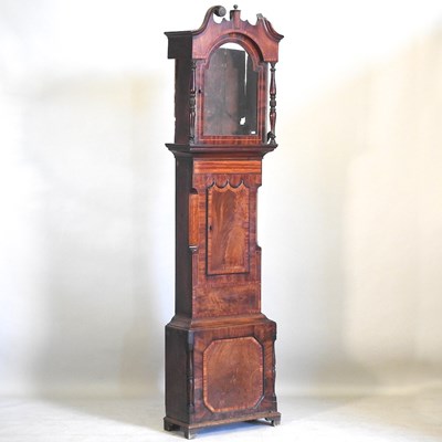 Lot 343 - A longcase clock case