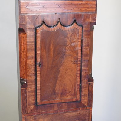 Lot 343 - A longcase clock case