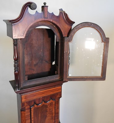 Lot 343 - A longcase clock case