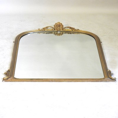 Lot 214 - A wall mirror