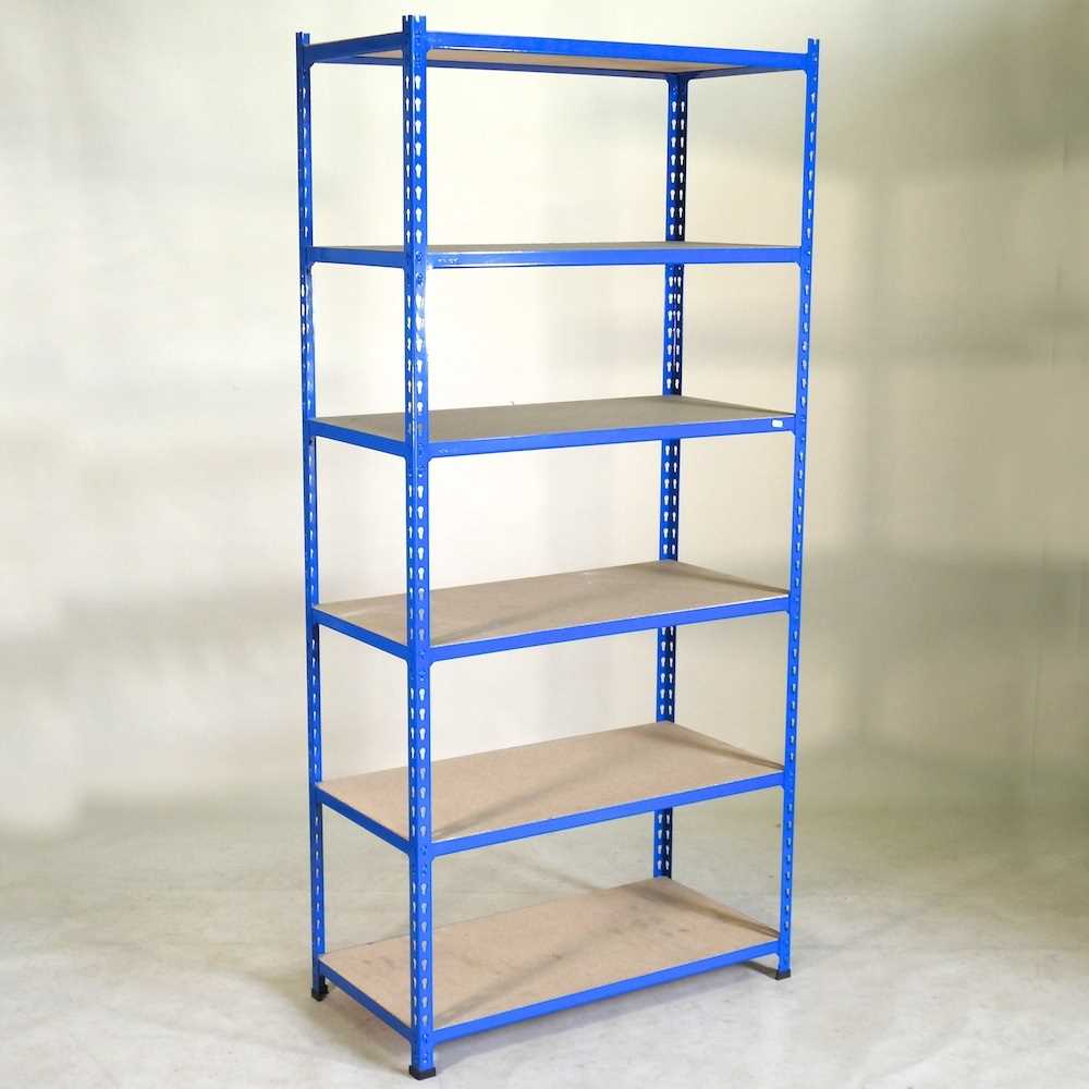 6 Rapid Racking Lot 389 - A rapid racking shelf