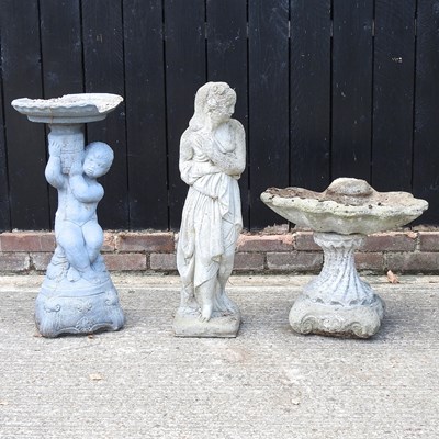 Lot 355 - Three garden items