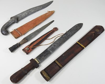 Lot 64 - Three tribal knives