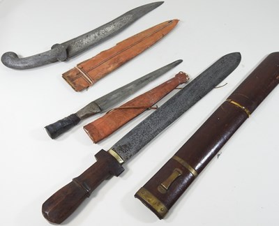 Lot 64 - Three tribal knives