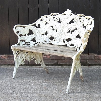 Lot 514 - A garden bench