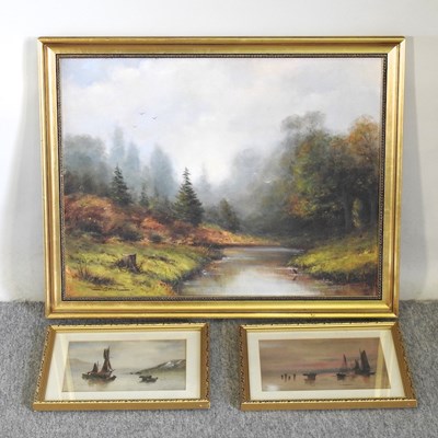 Lot 523 - Three pictures