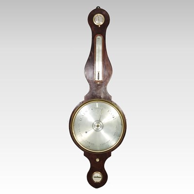 Lot 206 - A 19th century barometer