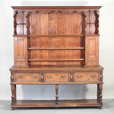 Lot 155 - A 19th century elm dresser