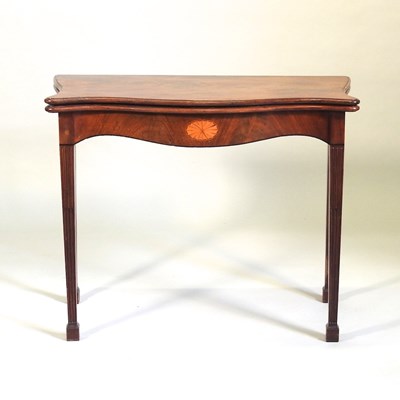 Lot 235 - A George III tea table