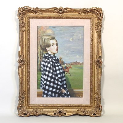 Lot 247 - English school, 20th century, portrait