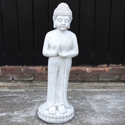 Lot 459 - A cast stone figure