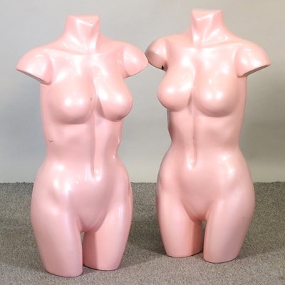 Lot 186 - Two shop mannequins