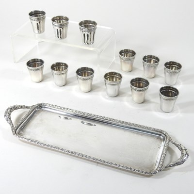 Lot 43 - A set of wine cups