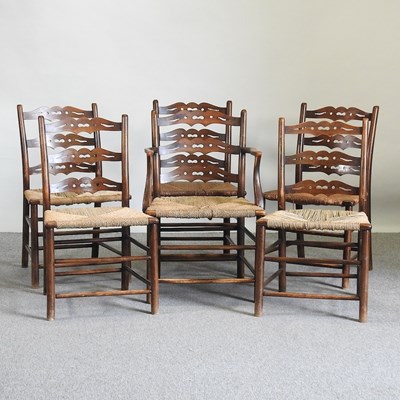 Lot 475 - A set of six chairs