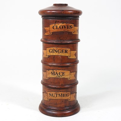 Lot 279 - A spice rack