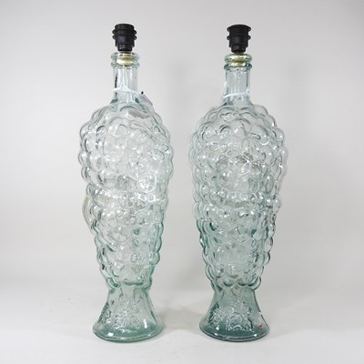 Lot 225 - A pair of table lamps