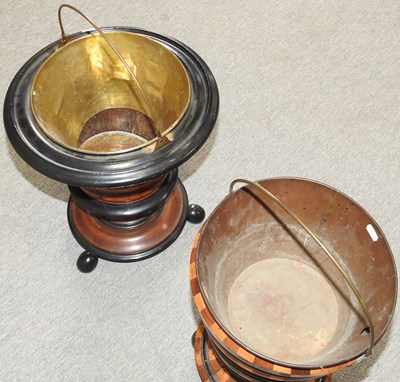 Lot 138 - Two peat buckets