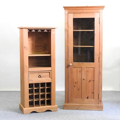 Lot 171 - Two pine cabinets