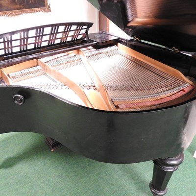 Lot 505 - A baby grand piano