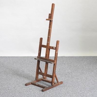 Lot 110 - A table easel