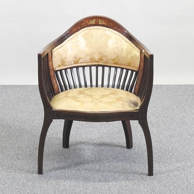 Lot 330 - An Edwardian chair