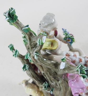 Lot 273 - A Meissen porcelain figure