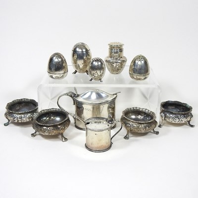 Lot 236 - A collection of condiments