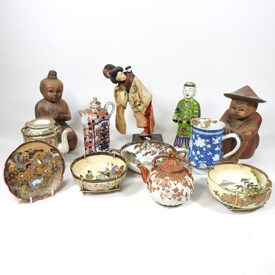 Lot 194 - A collection of oriental items