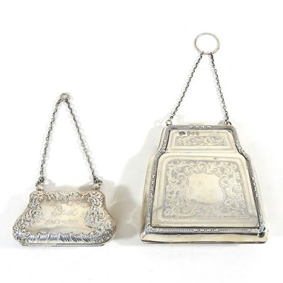 Lot 5 - Two silver purses