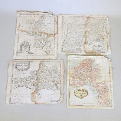 Lot 377 - A collection of maps