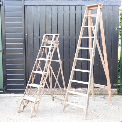 Lot 407 - Two step ladders