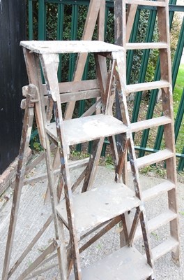 Lot 407 - Two step ladders