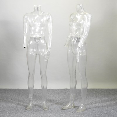 Lot 295 - Two mannequins