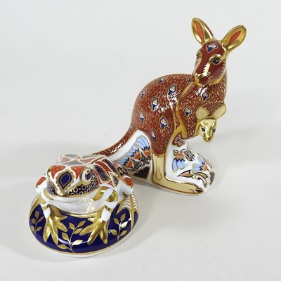 Lot 89 - Two Royal Crown Derby animals