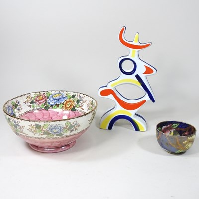 Lot 117 - Three ceramic items