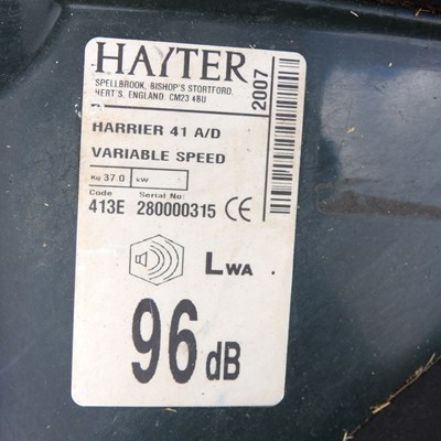 Lot 330 - A Hayter lawnmower