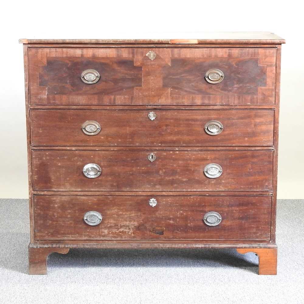 Lot 22 - A 19th century chest