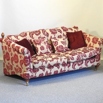 Lot 356 - A sofa