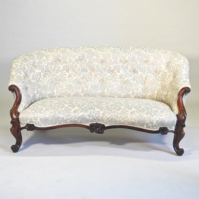 Lot 20 - A Victorian sofa