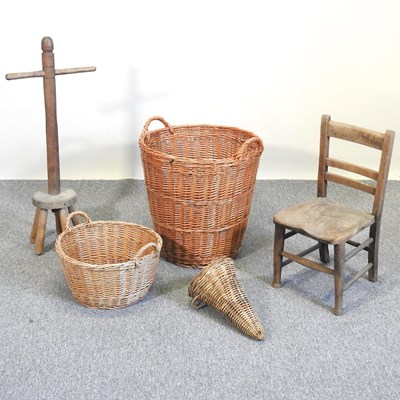 Lot 380 - A collection of baskets