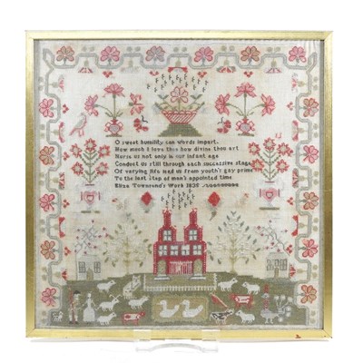 Lot 56 - A William IV sampler