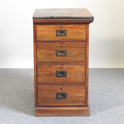 Lot 309 - A bank of drawers