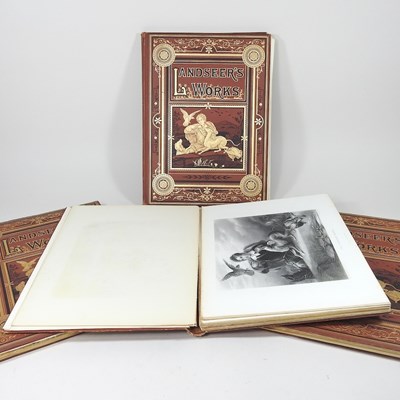 Lot 369 - Landseer's works