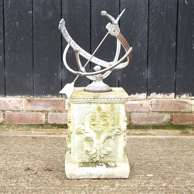 Lot 183 - An armillary sphere