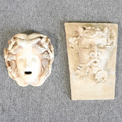 Lot 319 - Two wall masks