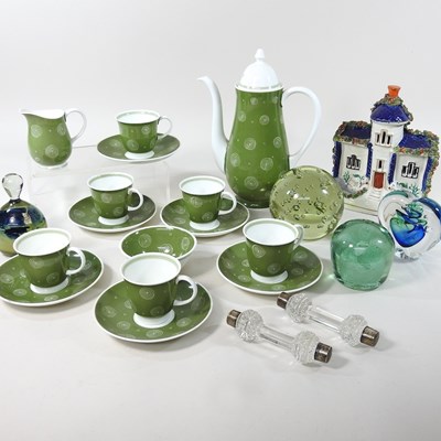 Lot 395 - Susie Cooper and glass